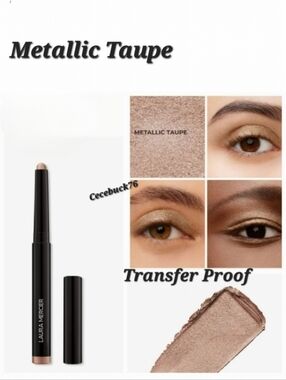 🌺Laura Mercier Metallic Taupe Caviar Stick Cream Eyeshadow Transfer Proo